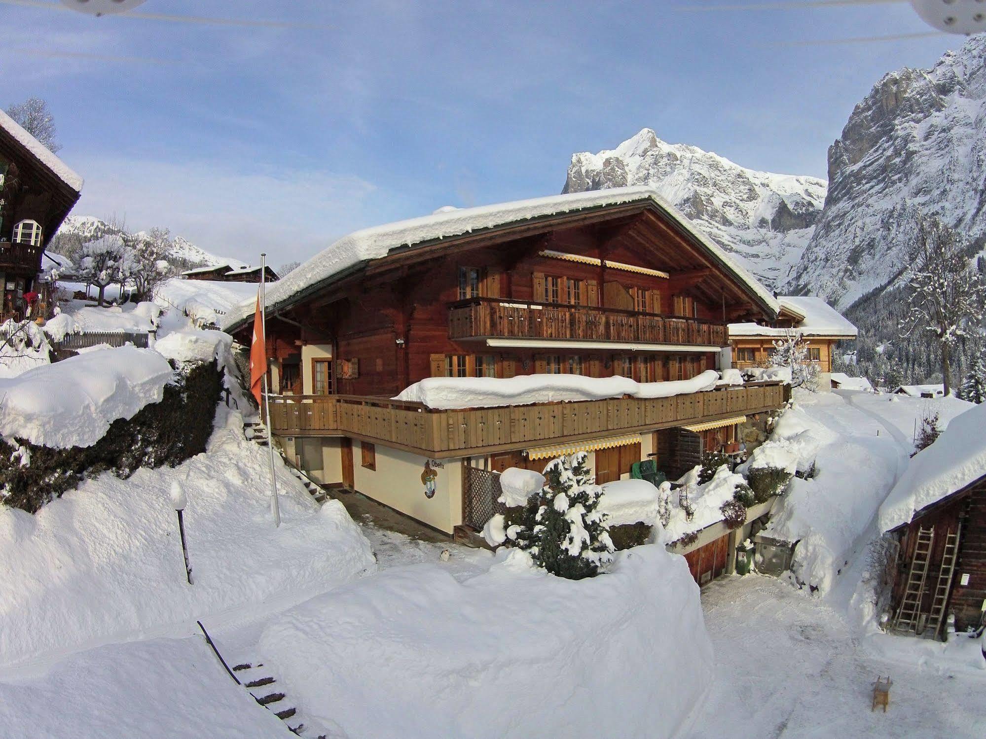 Apartment Stotzhalten 2.5 - GriwaRent AG Grindelwald Buitenkant foto