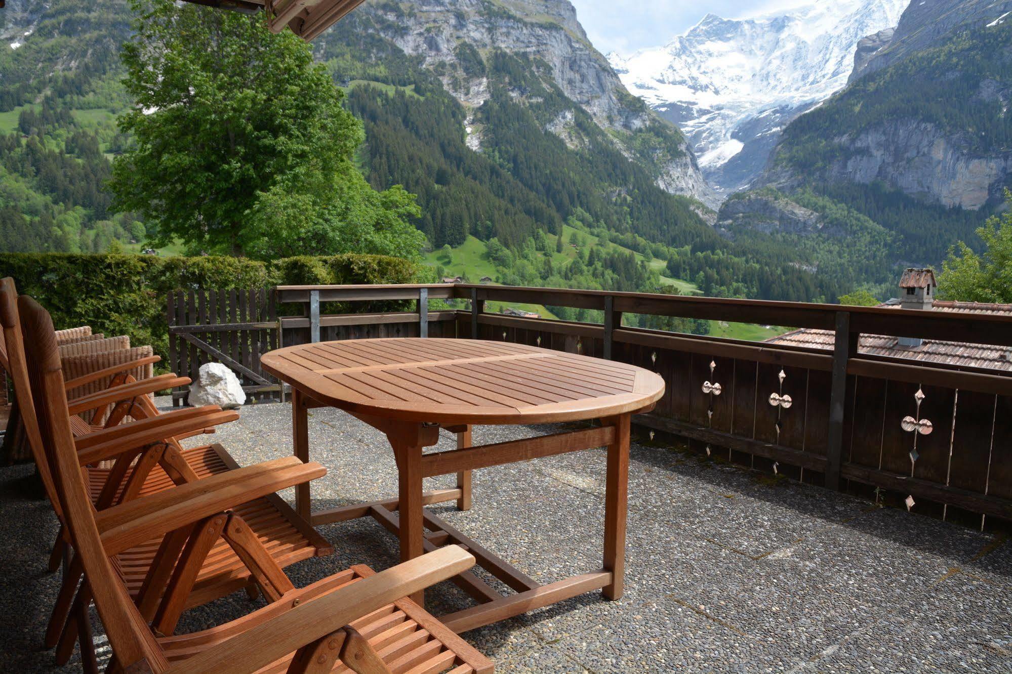 Apartment Stotzhalten 2.5 - GriwaRent AG Grindelwald Buitenkant foto