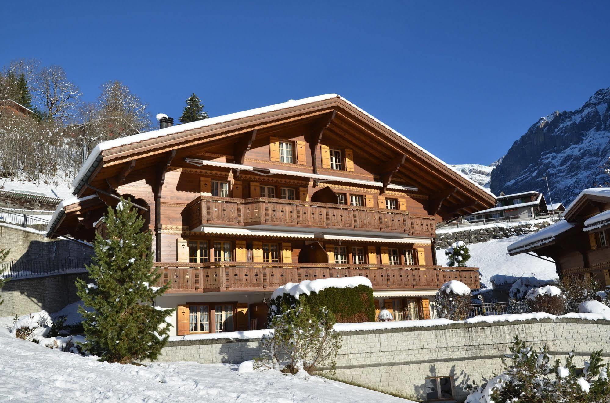 Apartment Stotzhalten 2.5 - GriwaRent AG Grindelwald Buitenkant foto