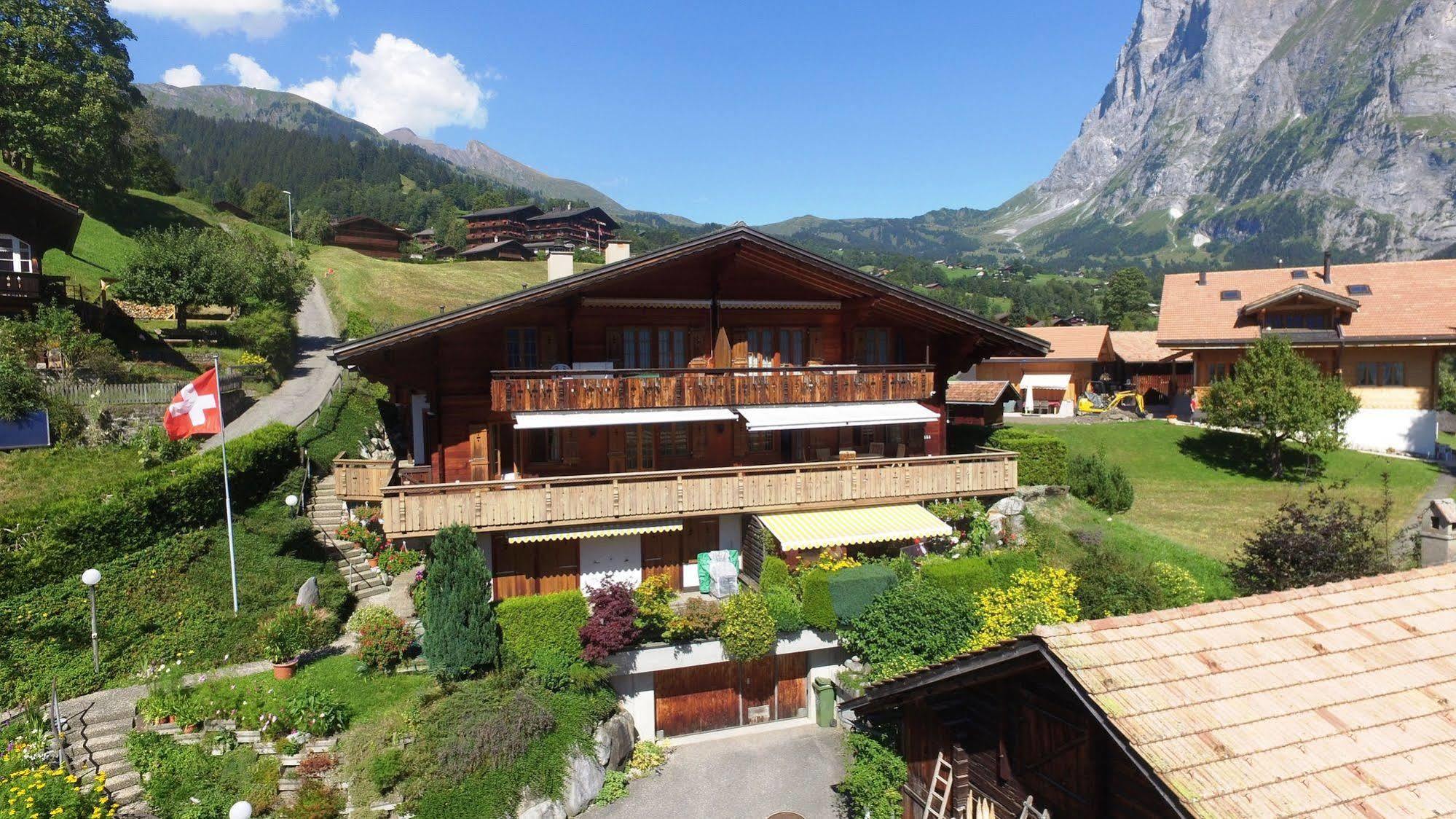 Apartment Stotzhalten 2.5 - GriwaRent AG Grindelwald Buitenkant foto
